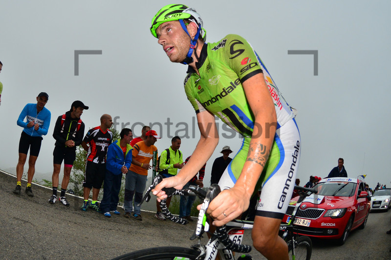 Damiano Caruso: Vuelta a EspaÃ±a 2014 – 15. Stage 