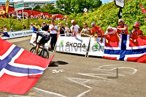 Edvald Boasson Hagen: finish 9. stage