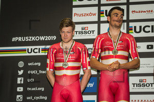 HANSEN Lasse Norman, VON FOLSACH Casper: UCI Track Cycling World Championships 2019