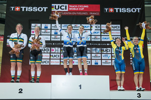 Australia, Gasprom Rusvelo, Ukraine: UCI Track Cycling World Cup 2018 – Paris