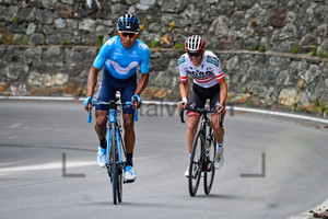 QUINTANA ROJAS Nairo Alexander, MÜHLBERGER Gregor: Tour de Suisse 2018 - Stage 7