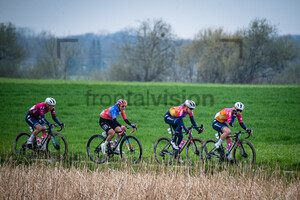 KOPECKY Lotte, REUSSER Marlen, PERSICO Silvia, WIEBES Lorena: Ronde Van Vlaanderen 2023 - WomenÂ´s Race