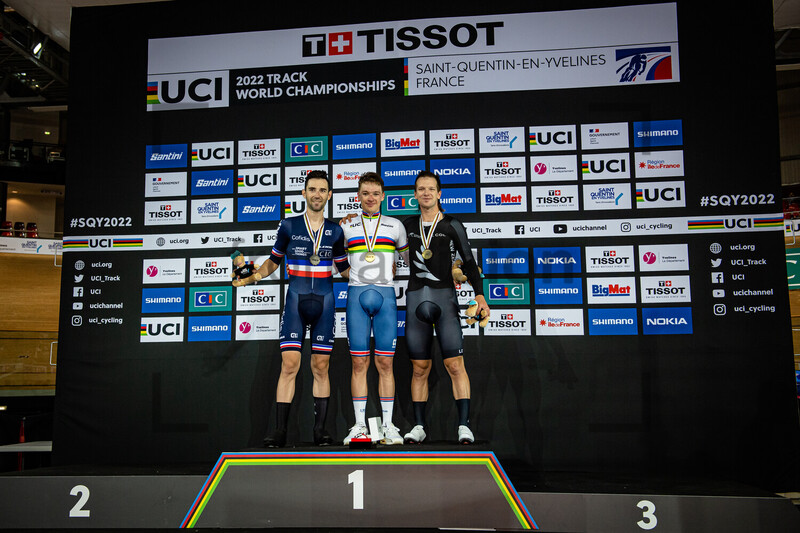THOMAS Benjamin, HAYTER Ethan, GATE Aaron: UCI Track Cycling World Championships – 2022 