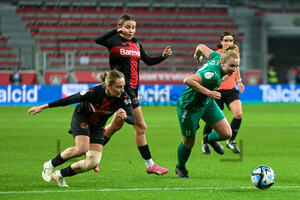 Annalena Rieke Viertelfinale Frauen DFB Pokal Bayer Leverkusen - SGS Essen Spielfotos 05.03.2024