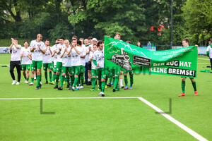 Adler Union Frintrop Aufstieg Oberliga Niederrhein Aufstiegsfeier