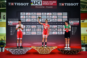 SAJNOK Szymon, LARSEN Niklas, IMHOF Claudio: UCI Track Cycling World Cup Pruszkow 2017 – Day 3