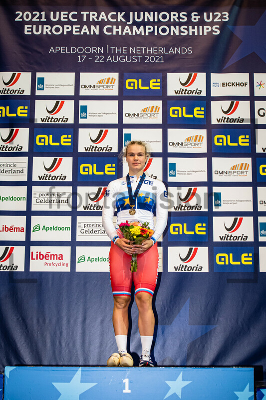 LYSENKO Alina: UEC Track Cycling European Championships (U23-U19) – Apeldoorn 2021 