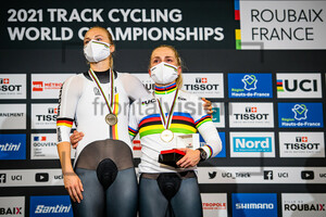FRIEDRICH Lea Sophie, HINZE Emma: UCI Track Cycling World Championships – Roubaix 2021