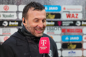 Christoph Dabrowski Interview Rot-Weiss Essen vs. SC Freiburg II 01.04.2023