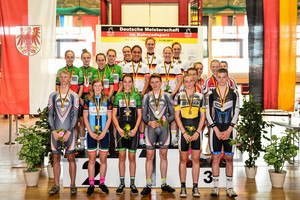 Team LV NRW, Team Mangertseder, Team RG Thüringen / Sachsen Anhalt: Track German Championships 2017