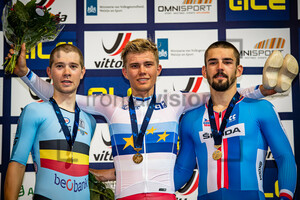 VAN DEN BOSSCHE Fabio, MALMBERG Matias, BABOR Daniel: UEC Track Cycling European Championships (U23-U19) – Apeldoorn 2021