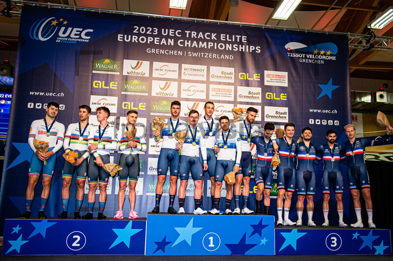 Great Britain, Italy, France: UEC Track Cycling European Championships – Grenchen 2023 