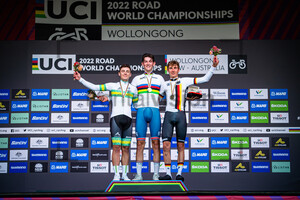 McKENZIE Hamish, TARLING Joshua, HERZOG Emil: UCI Road Cycling World Championships 2022