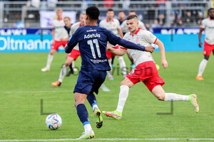 Ayodele Adetula, Björn Rother VfB Oldenburg vs. Rot-Weiss Essen 06.11.2022