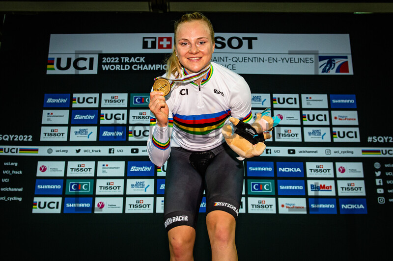 FRIEDRICH Lea Sophie: UCI Track Cycling World Championships – 2022 