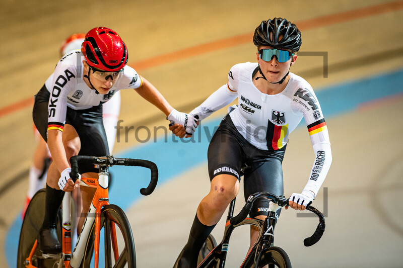 SIMON Jette, EBERLE Lana: UEC Track Cycling European Championships (U23-U19) – Apeldoorn 2021 