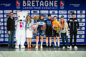 BOOGAARD Maaike, BROWN Grace, DEMAY Coralie: Bretagne Ladies Tour - 3. Stage
