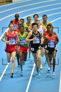 Galen RUPP, Hagos GEBRHIWET, Zane ROBERTSON, Augustine Kiprono CHOGE: IAAF World Indoor Championships Sopot 2014