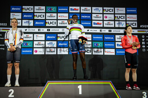 HINZE Emma, KOUAME Taky Marie Divine, GUO Yufang: UCI Track Cycling World Championships – 2022