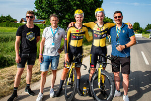 BALLERSTEDT Maurice, HEßMANN Michel, WAGNER Robert: National Championships-Road Cycling 2021 - ITT Elite Men U23