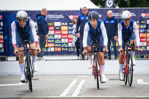 BISIAUX Léo, BOULET Eliott, DECOMBLE Maxime: UEC Road Cycling European Championships - Drenthe 2023