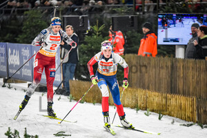 Marketa Davidova, Lisa Theresa Hauser WTC Biathlon auf Schalke 28-12-2022