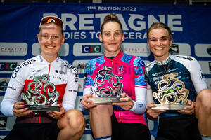 KERBAOL Cedrine, GUAZZINI Vittoria , WOLLASTON Ally: Bretagne Ladies Tour - 5. Stage