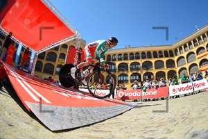 Marco Pinotti: Vuelta a Espana, 11. Stage, ITT Tarazona