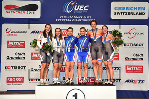 Germany, Russia, Netherlands: Track Elite European Championships - Grenchen 2015