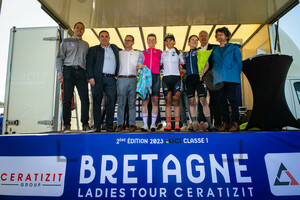 LACH Marta, VIGILIA Alessia, DEMAY Coralie: Bretagne Ladies Tour - 1. Stage