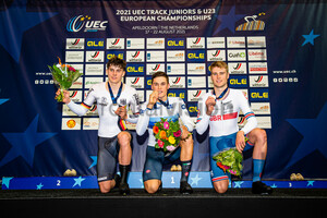 BOOS Benjamin, BONETTO Samuele, CHARLTON Josh: UEC Track Cycling European Championships (U23-U19) – Apeldoorn 2021