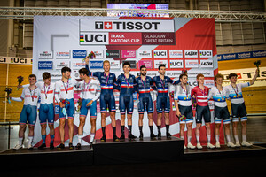 GREAT BRITAIN 1, FRANCE 1, DENMARK: UCI Track Nations Cup Glasgow 2022