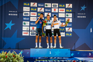 BARONCINI Filippo, NYS Thibau, PESQUERA Juan: UEC Road Cycling European Championships - Trento 2021