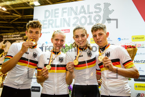 DREßLER Luca, DOPJANS Hanna, SMEKAL Finja, TEUTENBERG Tim Torn: German Track Cycling Championships 2019
