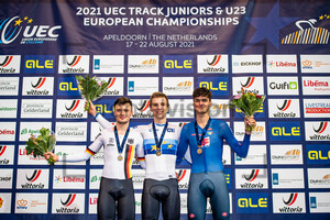 HEINRICH Nicolas, BUCK GRAMCKO Tobias, MORO Manlio: UEC Track Cycling European Championships (U23-U19) – Apeldoorn 2021