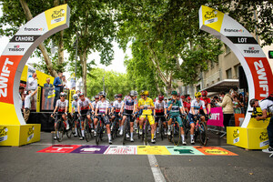 KERBAOL Cédrine, VAN DE VELDE Julie, KOPECKY Lotte, MOOLMAN-PASIO Ashleigh, WIEBES Lorena: Tour de France Femmes 2023 – 4. Stage