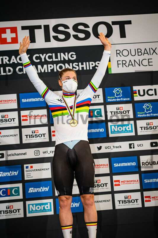 KOPECKY Lotte: UCI Track Cycling World Championships – Roubaix 2021 