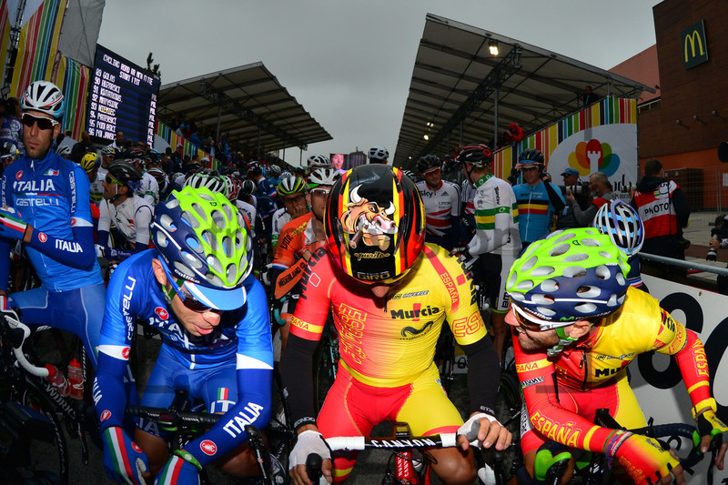 Giovanni Visconti, Joaquin Rodriguez, Alejandro Valverde: UCI Road World Championships 2014 – Men Elite Road Race 