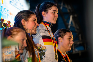 ZEISE Miriam, MÄRKL Jule, LODE Janike Maira: Cyclo Cross German Championships - Luckenwalde 2022