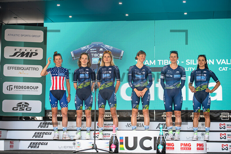 TEAM TIBCO - SILICON VALLEY BANK: Giro Donne 2021 - Teampresentation 