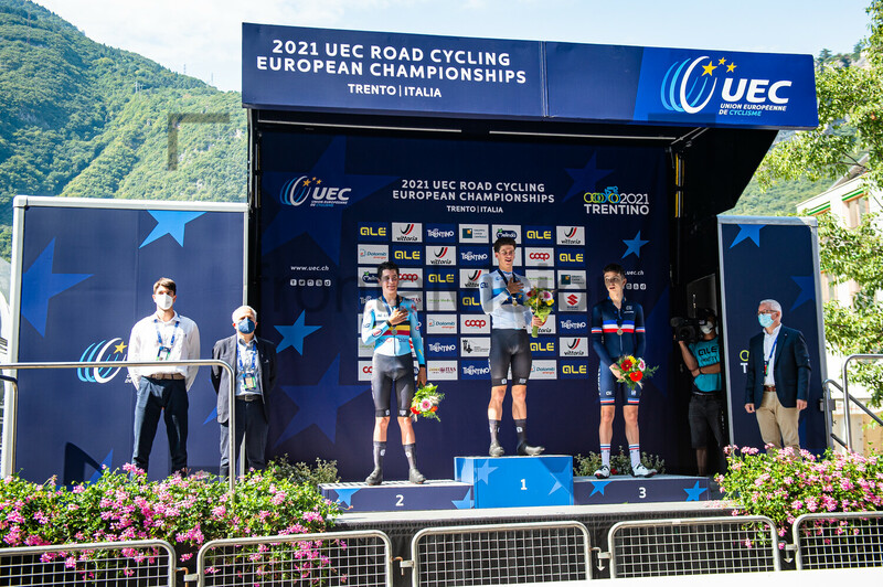 UIJTDEBROEKS Cian, SEGAERT Alec, LE HUITOUZE Eddy: UEC Road Cycling European Championships - Trento 2021 