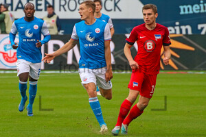 Jonjoe Kenny Hansa Rostock vs. Hertha BSC Spielfotos 05.11.2023