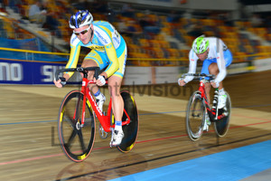 Oleksandr Martynenko: UEC Track Cycling European Championships, Netherlands 2013, Apeldoorn, Points Race, Qualifying and Finals, Men