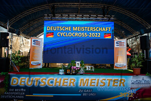Podium: Cyclo Cross German Championships - Luckenwalde 2022