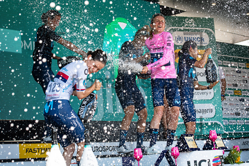 MOVISTAR TEAM WOMEN: Giro dÂ´Italia Donne 2022 – 10. Stage 