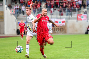 Jannik Mause Rot-Weiß Oberhausen vs. Alemannia Aachen Spielfotos 22.07.2022