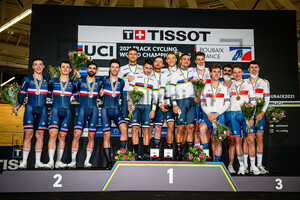 France, Italy, Great Britain: UCI Track Cycling World Championships – Roubaix 2021