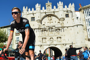 Christian Knees: Vuelta a Espana, 18. Stage, From Burgos To Pena Cabarga Santander