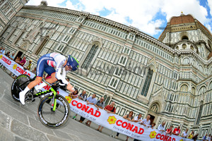 Alex Dowsett: UCI Road World Championships, Toscana 2013, Firenze, ITT Men