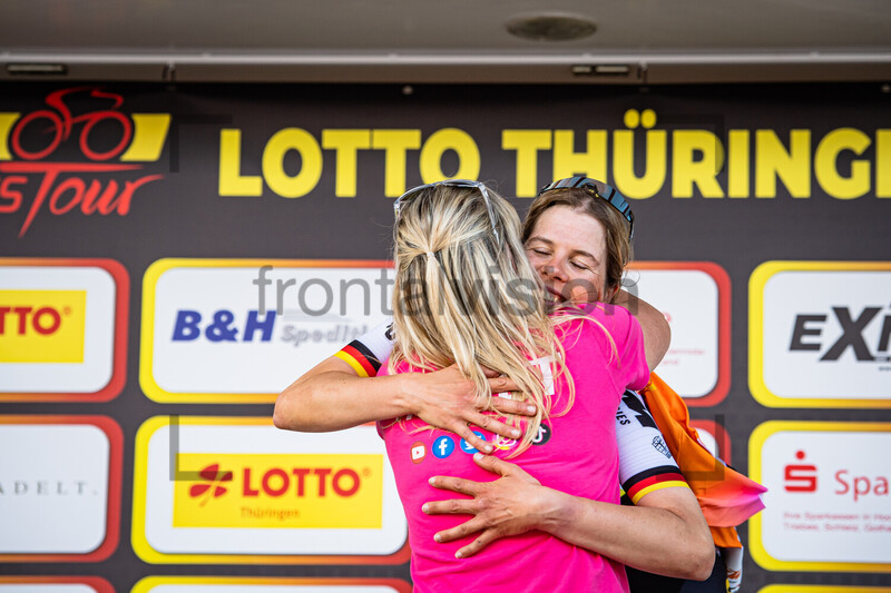 KASPER Romy, HOHLFELD Vera: LOTTO Thüringen Ladies Tour 2022 - 2. Stage 